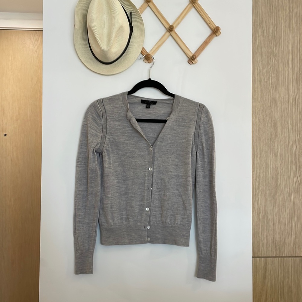 Merino wool cardigan
